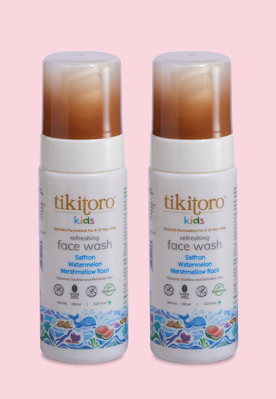 Tikitoro Kids Refreshing Face wash Pack of 2