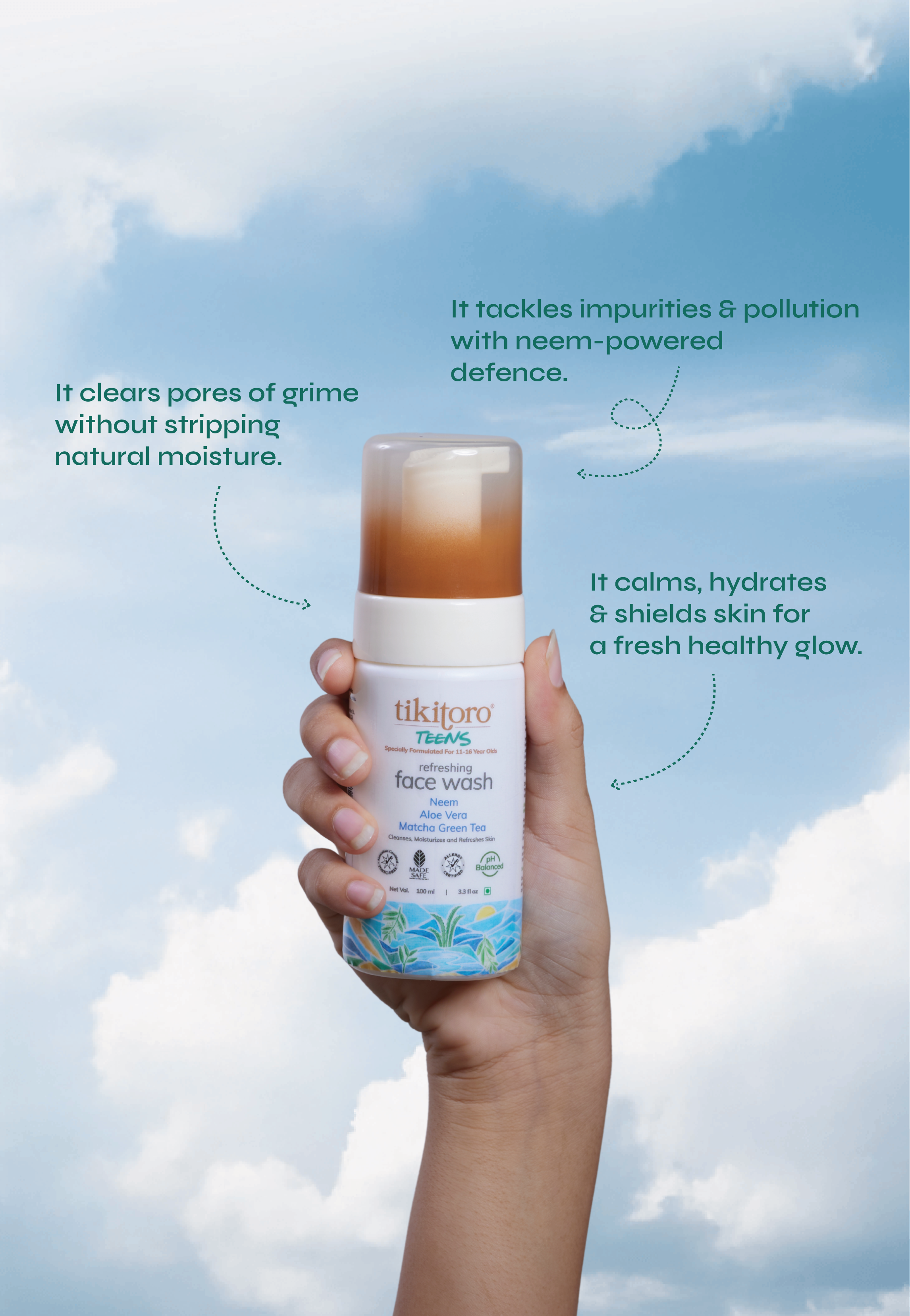 Gentle Face Wash for Teens