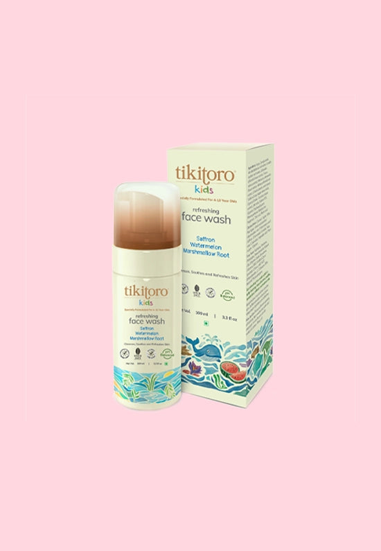 Soft Skin Tikitoro Kids Refreshing Face Wash