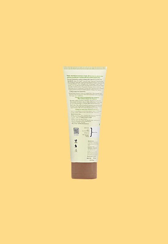 Kids mineral sunscreen
