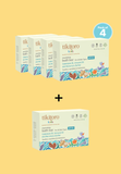 Tikitoro Kids Nourishing Bath Bar Value Pack (4+1)
