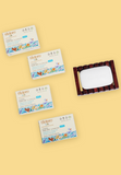 Tikitoro Kids Nourishing Bath Bar - Pack of 4 with Wooden Dish