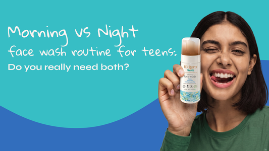 Morning vs Night Face Wash Routine for Teens: Do You Really Need Both?