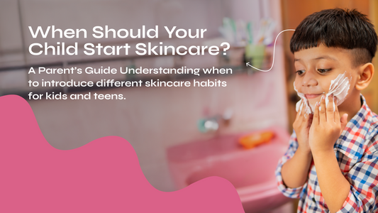 Why Kids Need Skincare Too (Even If They’re Still in Crocs)