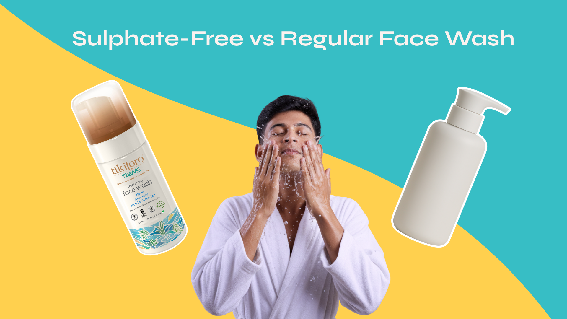 Sulphate-Free vs Regular Face Wash — What Every Teen Should Know