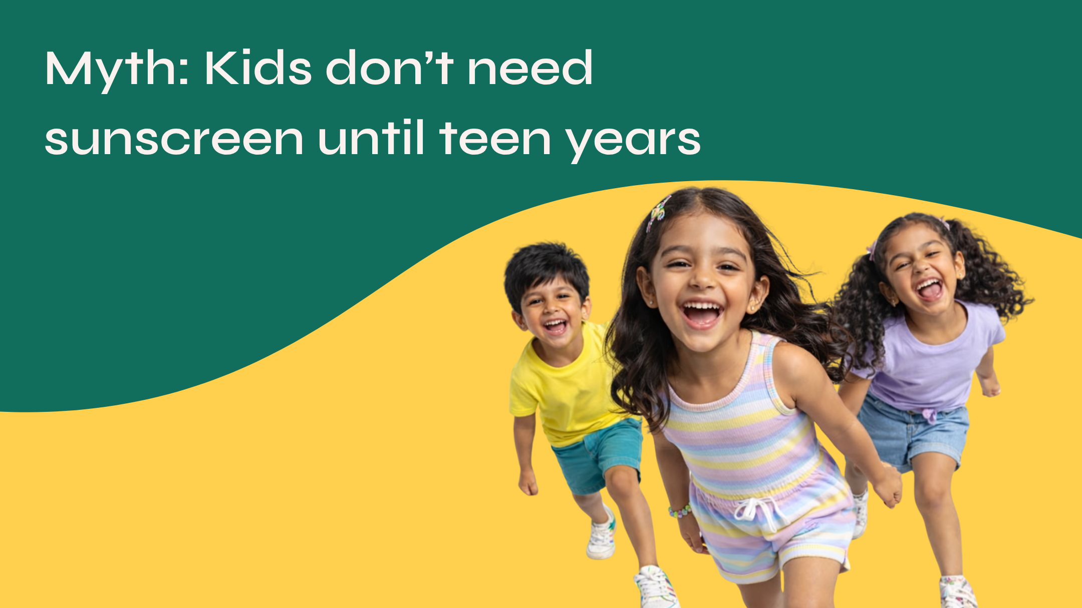 Think Kids Don’t Need Sunscreen? Think Again.