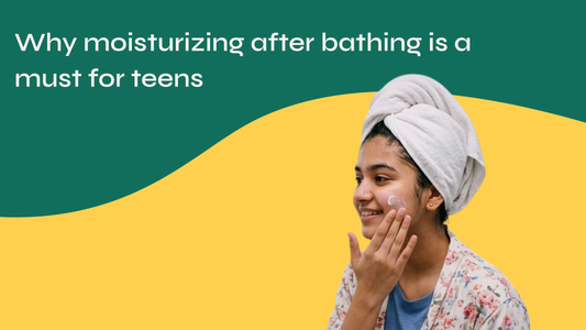 Why Moisturizing After Bathing Is a Must for Teens