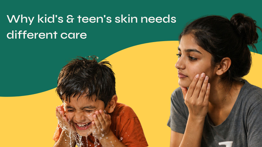Same Bathroom, Different Skin: Why Kids and Teens Need Different Skincare