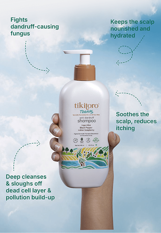 Tikitoro Teens Anti - Dandruff Shampoo - Tikitoro