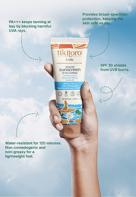 Tikitoro Kids Mineral Sunscreen - Tikitoro