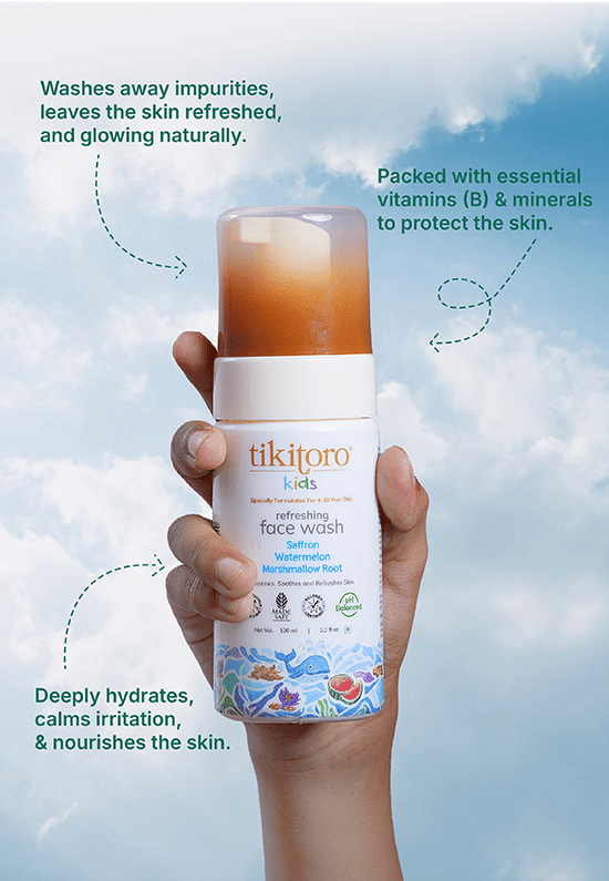 Tikitoro Kids Refreshing Face wash - Tikitoro