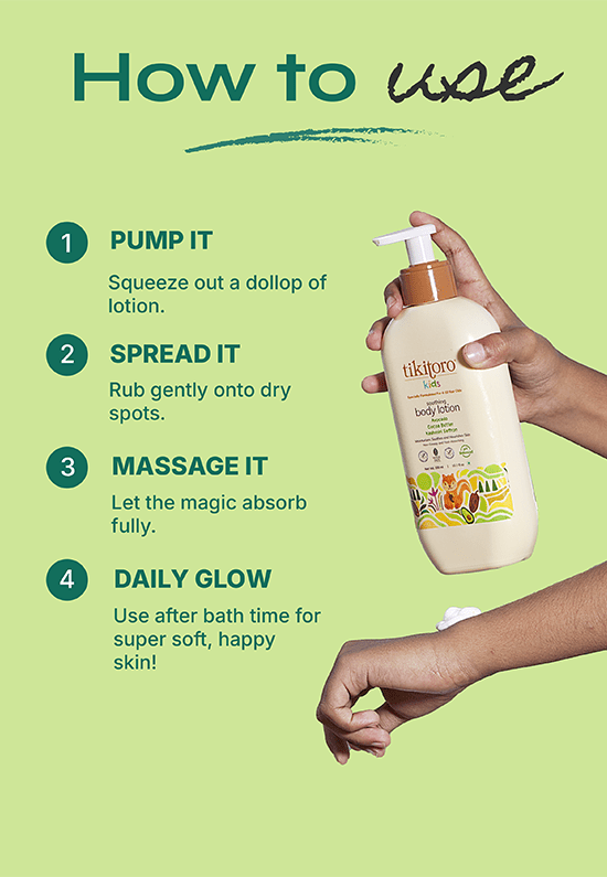 Tikitoro Kids Soothing Body Lotion - Tikitoro