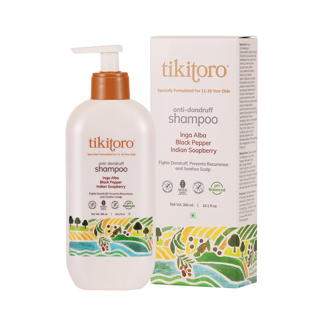 Tikitoro Teens Anti-dandruff Shampoo